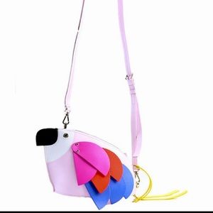 NWT - Kate Spade Flock Party Parrot Crossbody Bag